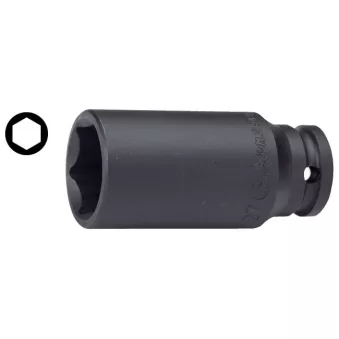 Douille à choc 6 pans 1/2" HANS [84300M/30]