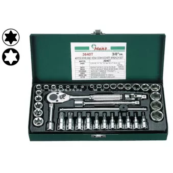 Coffret d'outils 3/8