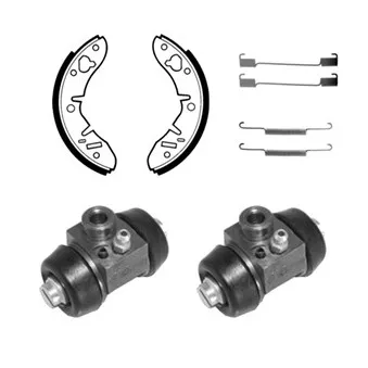 Kit de freins arrière (prémontés) DELPHI 689