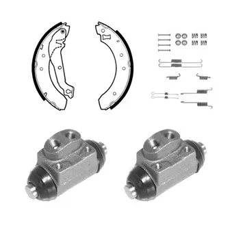 Kit de freins arrière (prémontés) DELPHI 738