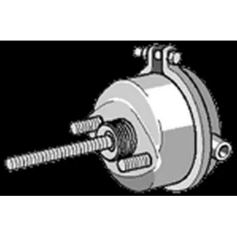 Cylindre de roue à diaphragme KNORRBREMSE II33458A pour MAN TGA 35,360 - 360cv