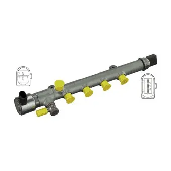 Conduite à haute pression, injection DELPHI OEM a6510700495