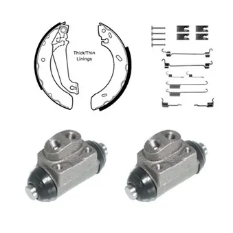 Kit de freins arrière (prémontés) DELPHI 925