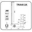 PROFITOOL 0XPTPH0025 - Cric camion hydro-pneumatique