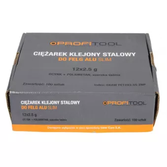 Masse d'équilibrage PROFITOOL 0XAW FE12X2.5S ZNP