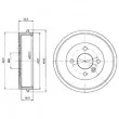 Tambour de frein DELPHI [BF346]