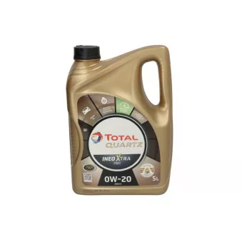 Huile moteur 0W-20 QUARTZ INEO Xtra FIRST - 5L TOTAL 214314