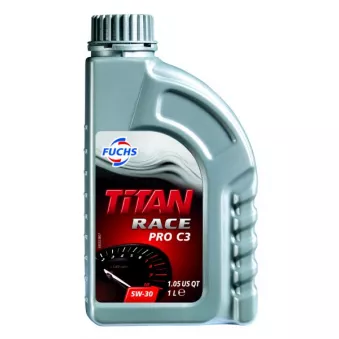 FUCHS OIL TITAN RACE PRO C3 5W30 1L - Huile moteur TOP TEC 4300 5W30 - 5 Litres