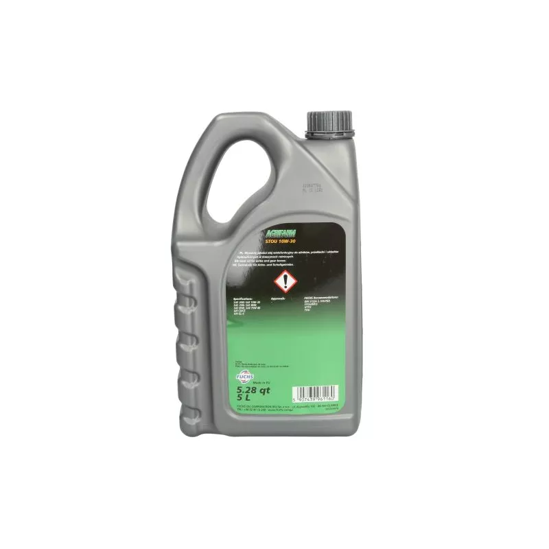 Huile multifonctionnelle FUCHS OIL AGRIFARM STOU 10W30 5L - Visuel 1