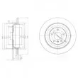 DELPHI BG4031 - Jeu de 2 disques de frein arrière