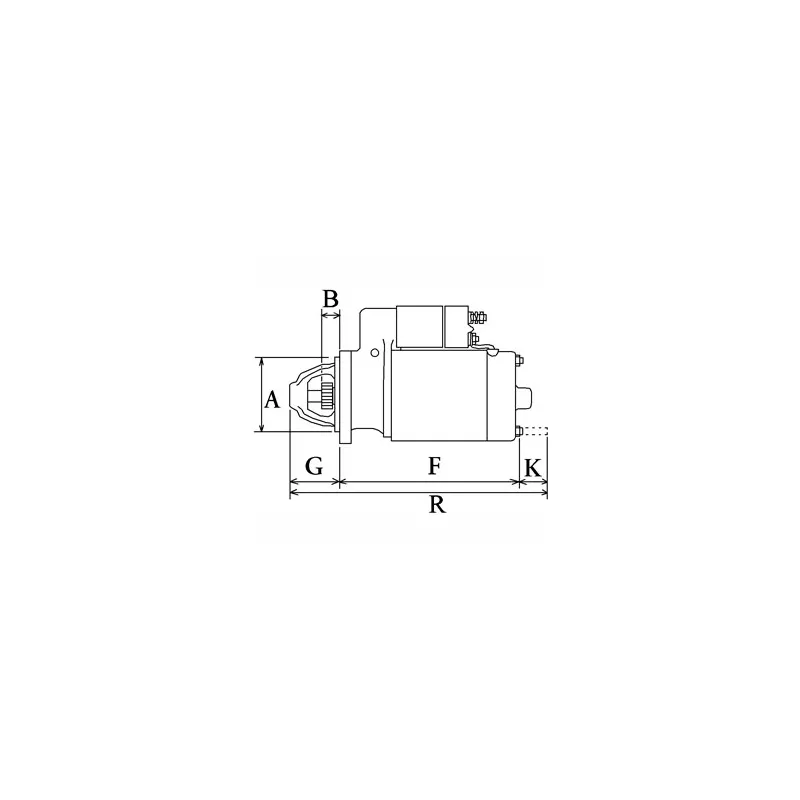 Démarreur CARGO 115554 - Visuel 2
