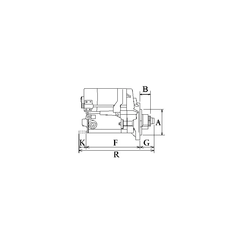Démarreur CARGO 114483 - Visuel 2