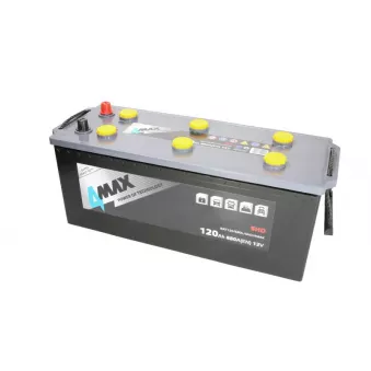 batterie 4MAX BAT120/680L/SHD/4MAX pour VOLVO N10 N 10/270 - 270cv