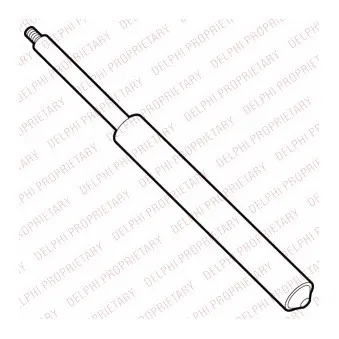 Jeu de 2 amortisseurs avant DELPHI DG5728