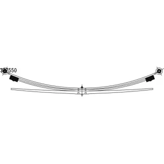 Groupe de ressorts LS GERMANY OEM A9033200606