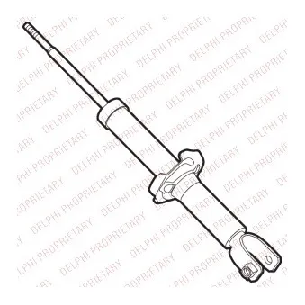 Jeu de 2 amortisseurs arrière DELPHI DG7766