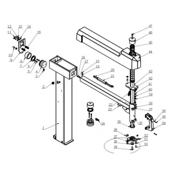 Accessoires et pièces de rechange pour démonte-pneus EVERT 5004020