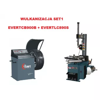 Pack monteuse + équilibreuse EVERT WULKANIZACJA SET1