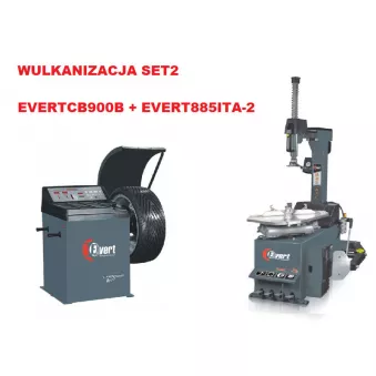 Pack monteuse + équilibreuse EVERT WULKANIZACJA SET2