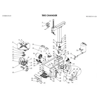 EVERT C-54-1000016 - Accessoires et pièces de rechange pour démonte-pneus