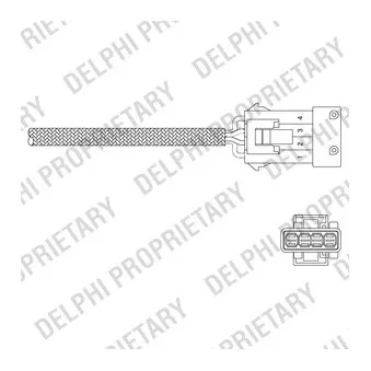 DELPHI ES11035-12B1 - Sonde lambda
