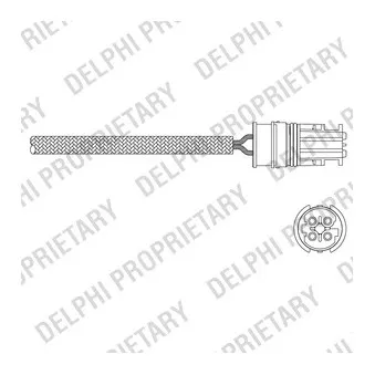 Sonde lambda DELPHI OEM DOX-1368
