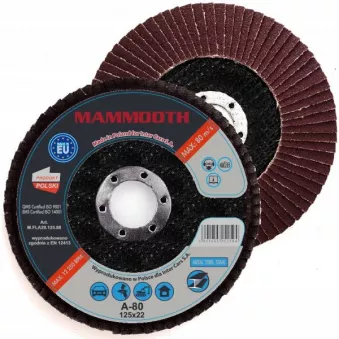 MAMMOOTH M.FLA29.125.80/B - Disques de meulage