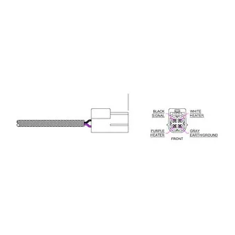 Sonde lambda DELPHI OEM ADN17016