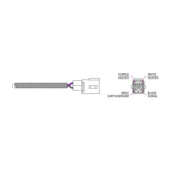 Sonde lambda DELPHI OEM 8946550150