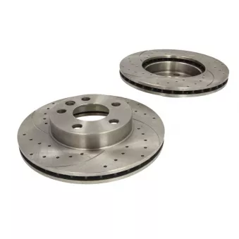 Jeu de 2 disques de frein avant SPEEDMAX OEM 09713114