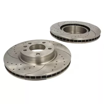 Jeu de 2 disques de frein avant SPEEDMAX OEM 90344650