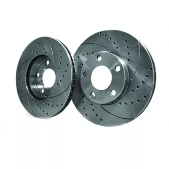 Jeu de 2 disques de frein avant SPEEDMAX OEM 2D0615301D