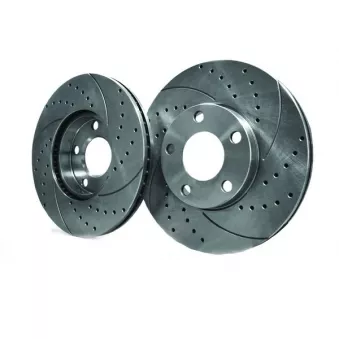 Jeu de 2 disques de frein avant SPEEDMAX OEM 4056031