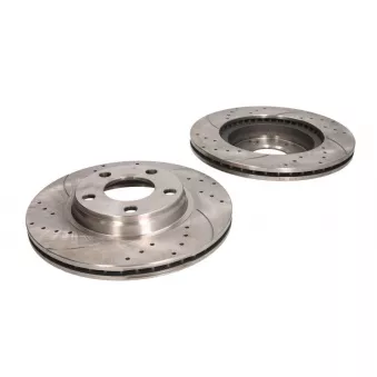 Jeu de 2 disques de frein avant SPEEDMAX OEM 4E0615601E