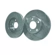 SPEEDMAX C37022ABETUOTUV - Jeu de 2 disques de frein avant