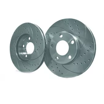 Jeu de 2 disques de frein avant SPEEDMAX OEM 45251S7AE10