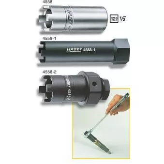 outils spéciaux pour l'entretien du système d'alimentation en carburant HAZET OEM 4558