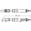 HAZET 9022P-1 - Cliquet pneumatique 1/2