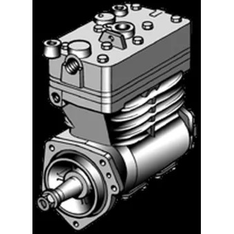 Compresseur, systeme d'air comprime KNORR LP 4941 pour SCANIA 4 - series 124 G/420 - 420cv