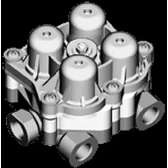 Valve de sécurité pour plusieurs circuits KNORR AE 4608
