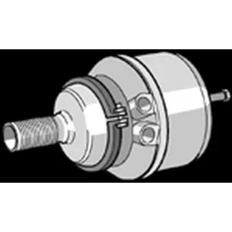 Cylindre de frein multifonction KNORR BY 9314 pour MAN M 2000 M 14,255 MA-KO, MA-LF - 245cv