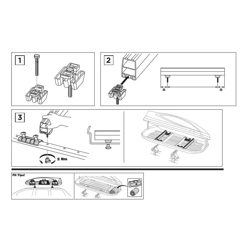 Adaptateur porte ski THULE 694900 - Visuel 1