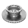 Jeu de 2 disques de frein avant KNORR [K184836N50]