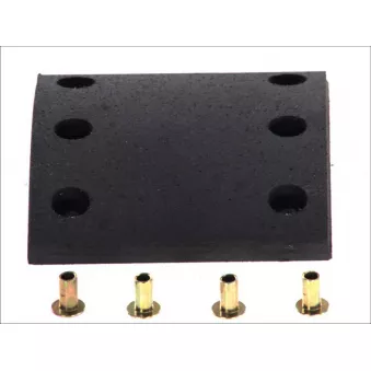 Jeu de garnitures de frein, frein à tambour ROULUNDS OEM A6764212410