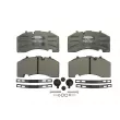 ROULUNDS RL917581PRO - Jeu de 4 plaquettes de frein avant
