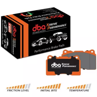 Jeu de 4 plaquettes de frein avant DBA DB15005XP pour AUDI A3 RS3 quattro - 400cv