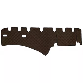 Tapis de tableau de bord F-CORE FD01 BROWN pour SCANIA P,G,R,T - series R 360 - 360cv