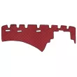 F-CORE FD07 RED - Tapis de tableau de bord