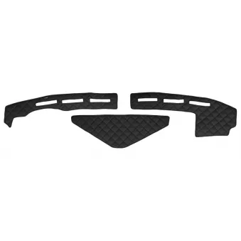 Tapis de tableau de bord F-CORE FD10 BLACK pour RENAULT TRUCKS T 430P, 430P LOW - 430cv