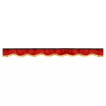 Rideaux cabine F-CORE CR03 RED pour DAF XF 95 FAT 95,480 - 480cv